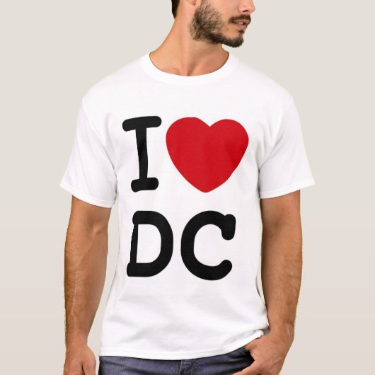 I (ハート) DC Tシャツ (正面)