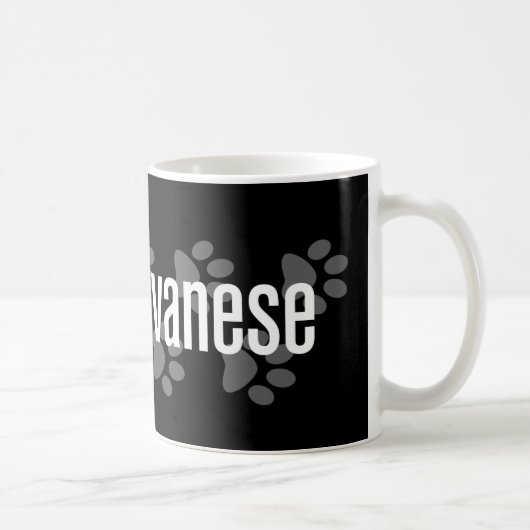 I (ハート) Havanese コーヒーマグカップ (右)