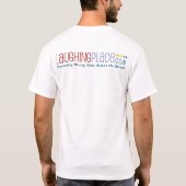 I (ハート) LPのポケットデザイン Tシャツ (裏面)