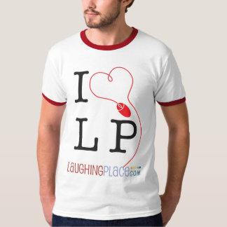 I (ハート) LPの前部デザイン Tシャツ