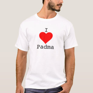 I "ハート" Padma。 価値Tシャツ! Tシャツ