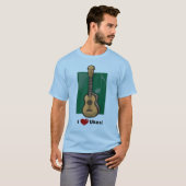 I (ハート) Ukes Tシャツ (正面フル)