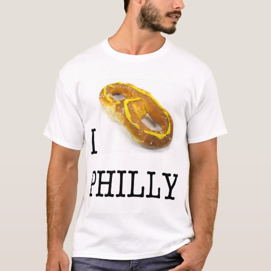 I (プレッツェル) PHILLY Tシャツ (正面)