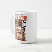 I.ホラー映画を愛する コーヒーマグカップ (正面左)