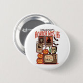 I.ホラー映画を愛する 缶バッジ (正面&裏面)