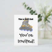 I(ローラーブ転がレード/インラインスケート) 招待状 (スタンド正面)