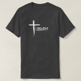 I – ロ信じマ10:9-10 Tシャツ