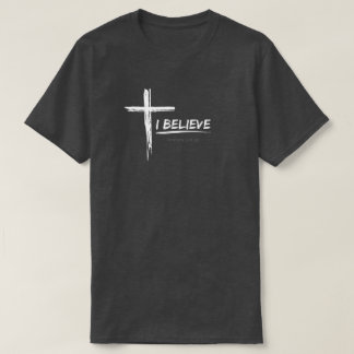 I – ロ信じマ10:9-10 Tシャツ