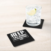 I 保 Toaking I'm Diagnizing You スクエアペーパーコースター (インサイチュ)