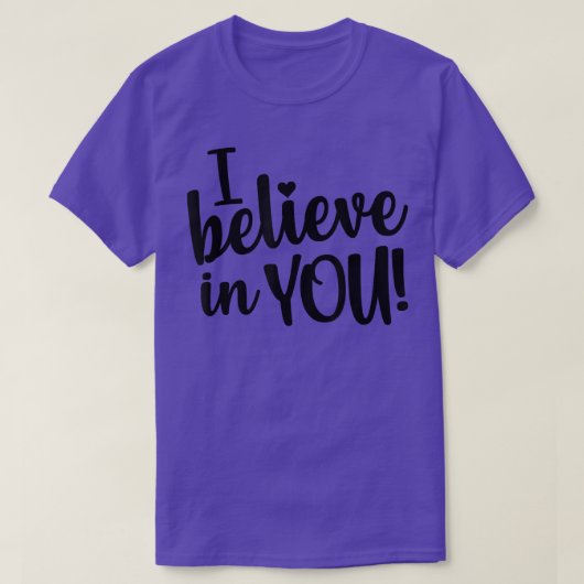 I 信じ In You -先生テストデーTシャツ Tシャツ (デザイン正面)