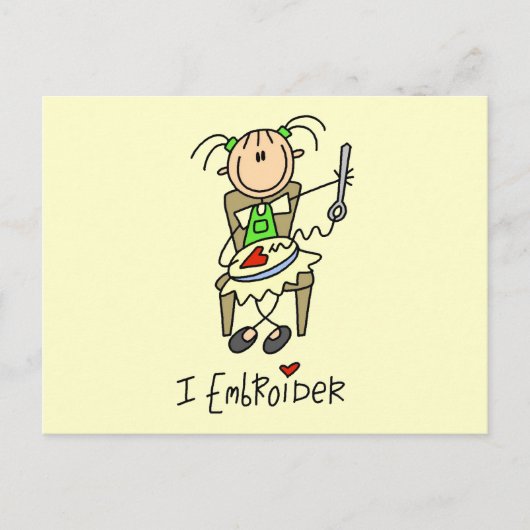 I.刺繍Tシャツとギフト ポストカード (正面)