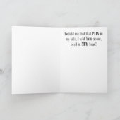 I.医者をわきに寄せた – カード (内部)