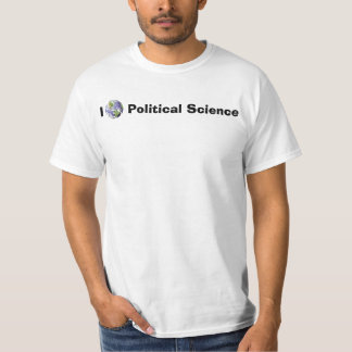 I [地球]政治学 Tシャツ