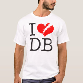 I(壊れたハート) DBライトTシャツ Tシャツ