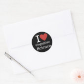 I❤️学認識の生・学部カスタム学 ラウンドシール (封筒)