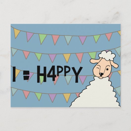 I =幸せ ポストカード (正面)