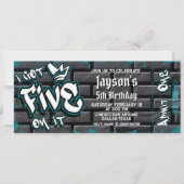 I 得 Five on it - 5誕生日チケット 招待状 (正面)