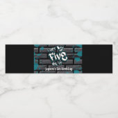 I 得 Five on it - Boy 5誕生日 ペットボトルラベル (シングルラベル)