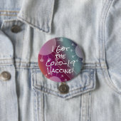 I 得 the Covid-19 Vaccine Passionfruit (Covid-19ワクチ 缶バッジ (インサイチュ)