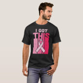 I 得 This Breast Cancer Warrior Women Tシャツ (正面フル)