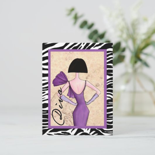 「I 得 Your Back」はがき ポストカード (スタンド正面)