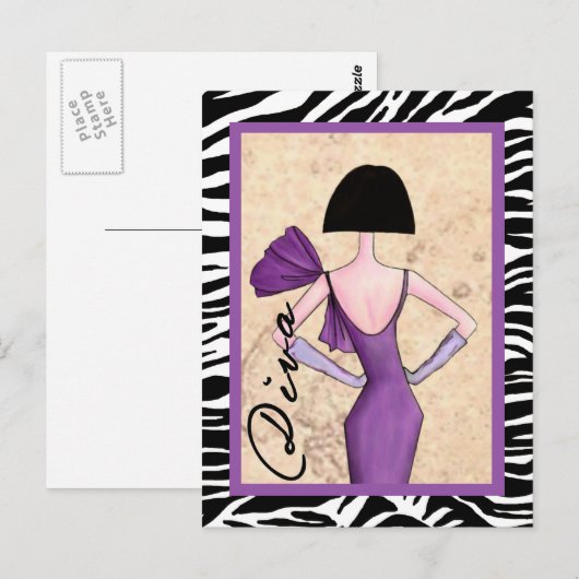 「I 得 Your Back」はがき ポストカード (正面/裏面)