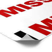 I 恋しく思 45 ポスター (角)