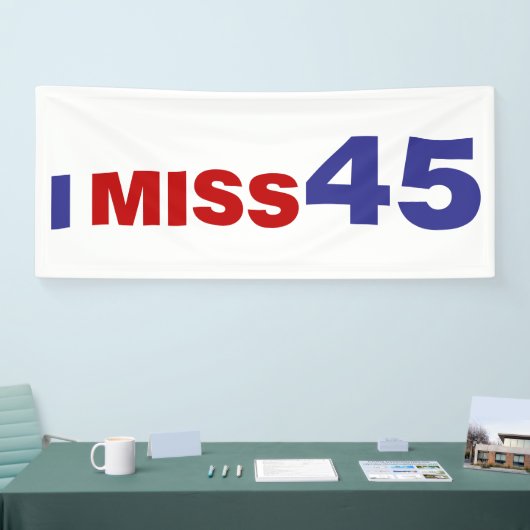 I 恋しく思 45 横断幕 (トレードショー)