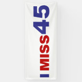 I 恋しく思 45 横断幕 (縦)