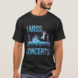 I 恋しく思 Concertiコンサートミュージシャン音楽愛好家2020 Tシャツ