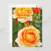 I 恋しく思 You/Any大事な行事_はがき ポストカード (正面/裏面)