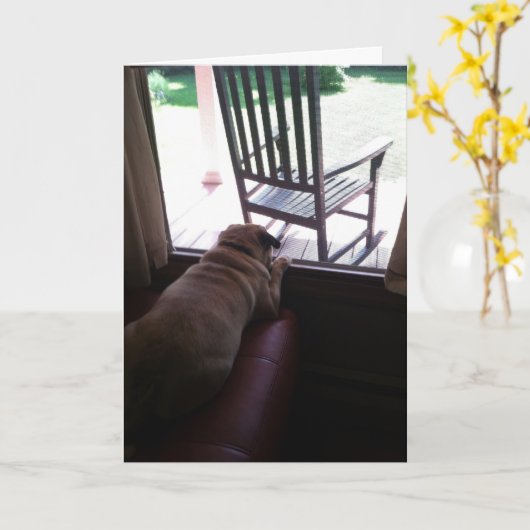 I 恋しく思  You Card カード (黄色い花)