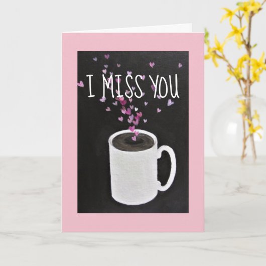 I 恋しく思 You/Greeting Card カード (黄色い花)