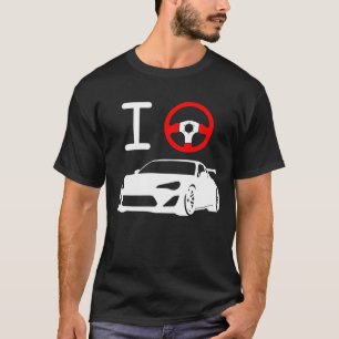 I (愛)ドライブ- GT86- /version2 Tシャツ