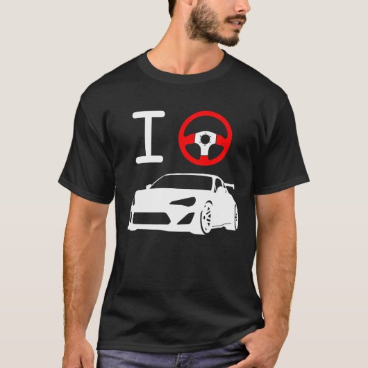 I (愛)ドライブ- GT86- /version2 Tシャツ (正面)