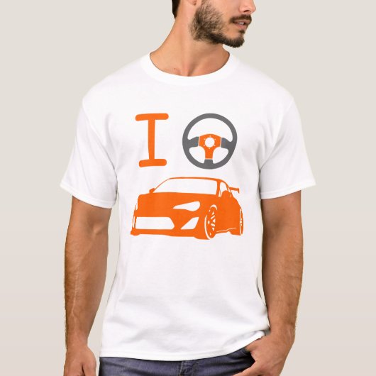 I (愛)ドライブ- GT86- /version3 Tシャツ (正面)