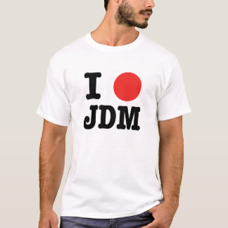 I [日曜日] JDMのワイシャツ Tシャツ