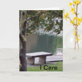 I 気に Posal 5" x 7"折り畳みあいさつカード カード (黄色い花)