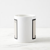I - 特性楽器の音楽化学元素周期表 コーヒーマグカップ (中央)