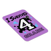 I 生き延び4級フレックス マグネット (右側)