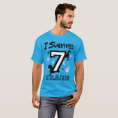 I 生き延び7年生（大きいサイズ） Tシャツ (正面フル)