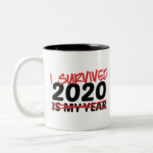 I 生き延び 2020年 ツートーンマグカップ