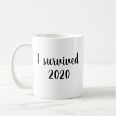 I 生き延び 2020引用文 コーヒーマグカップ (左)