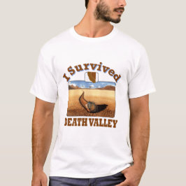 I 生き延び Death Valley、カリフォルニア/ネバダ Tシャツ