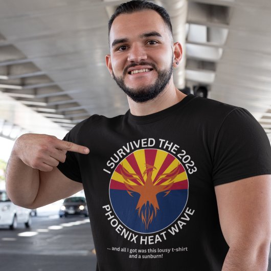 I 生き延び the Phoenix Heat Wave 2023 Tシャツ