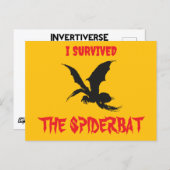 「I 生き延び The Spiderbat」 – ハガキ ポストカード (正面/裏面)