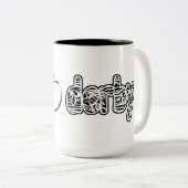 I [笛]ダービーのマグ ツートーンマグカップ (正面右)