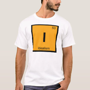 I -観念論の哲学化学周期表 Tシャツ