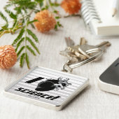 I (解剖ハート)科学 キーホルダー (側面)