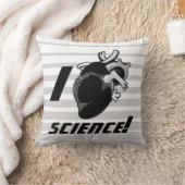 I (解剖ハート)科学 クッション (ブランケット)